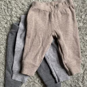 Set of 3 waffle weave pants 🤍🤍